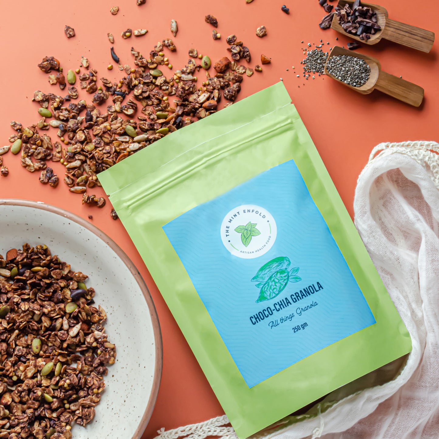 Choco-chia Granola