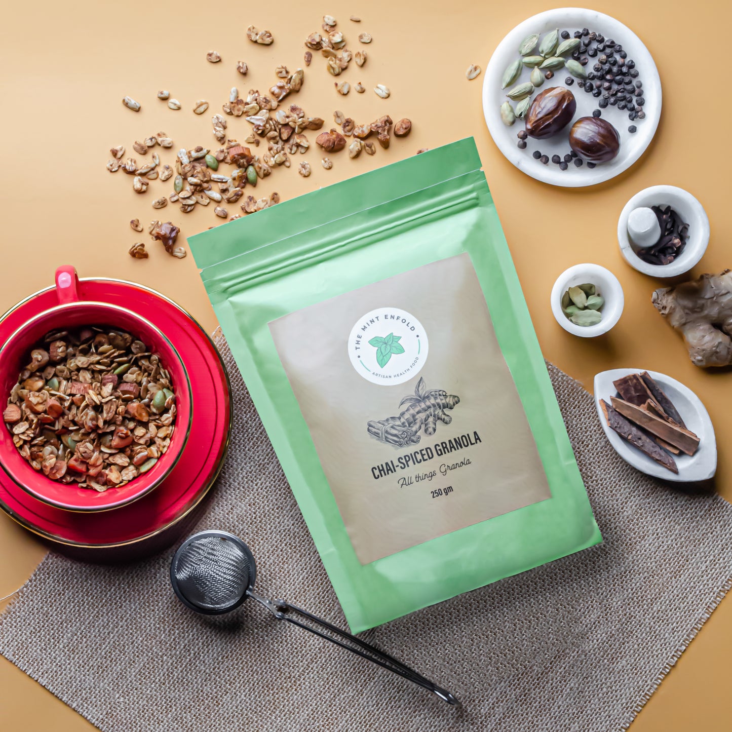 Chai-Spiced Granola
