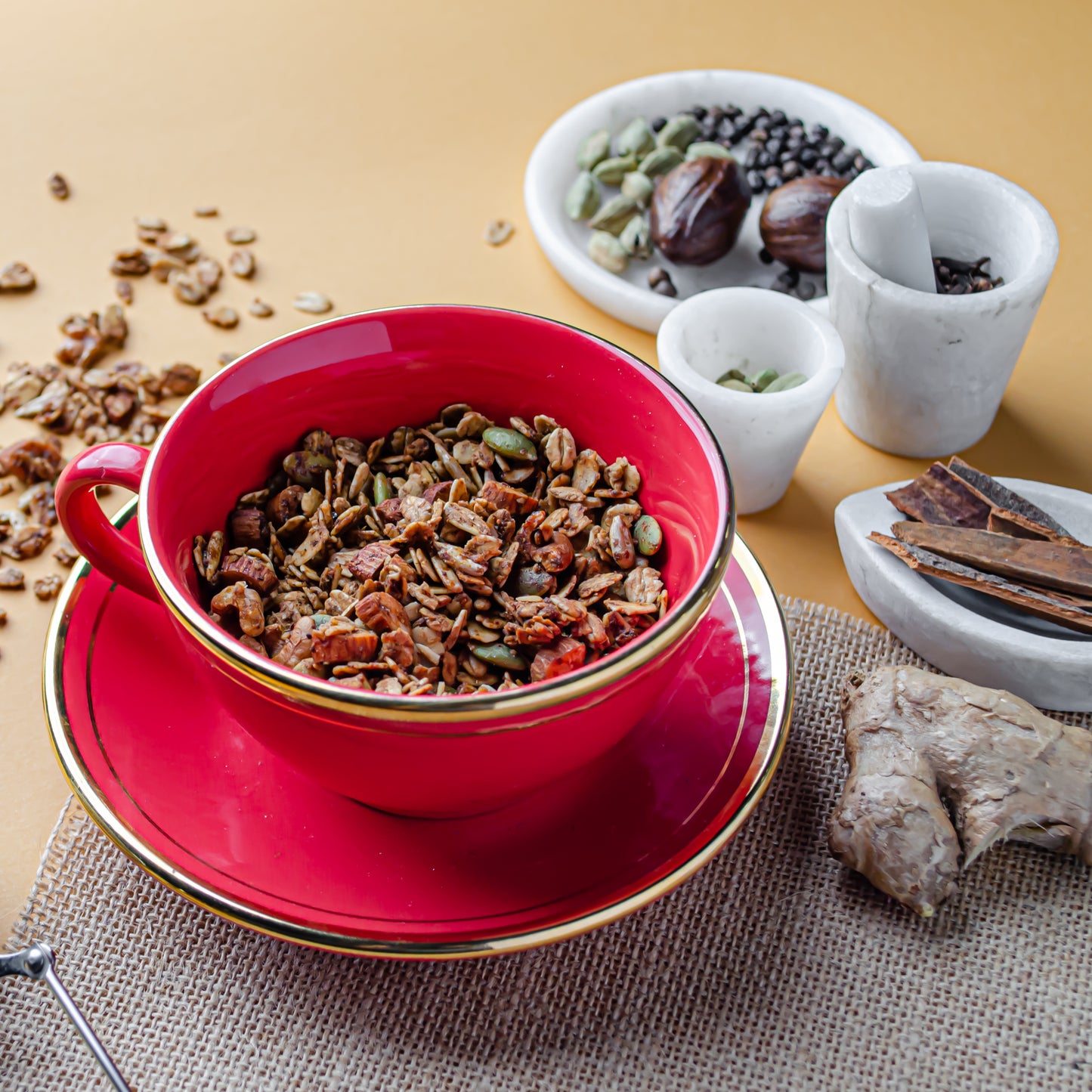 Chai-Spiced Granola