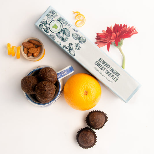 Almond-Orange Energy Truffles