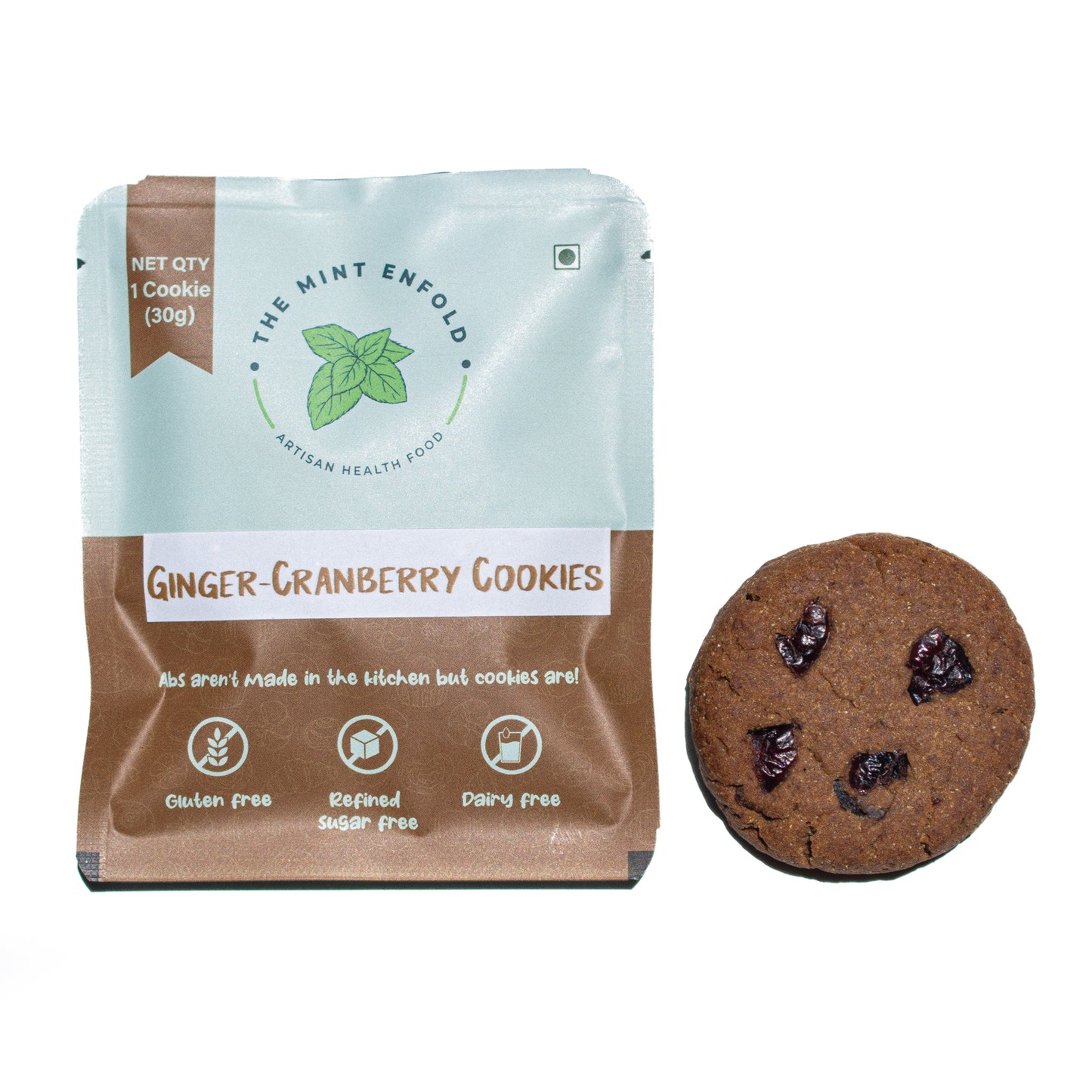 Ginger Cranberry cookies