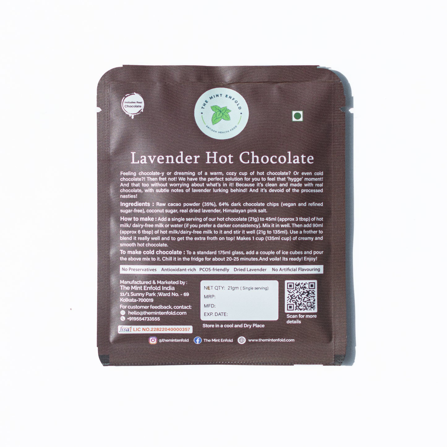 Lavender Hot Chocolate